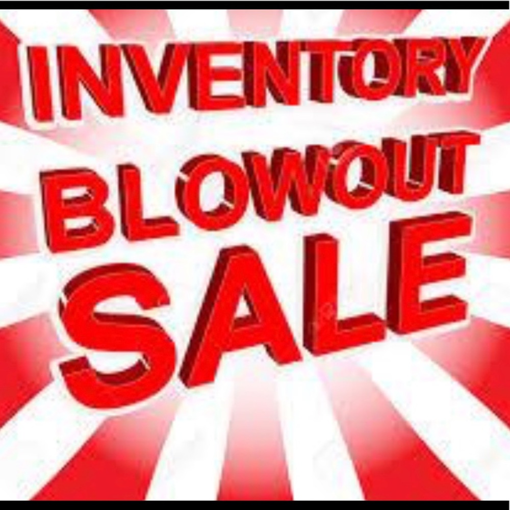 Moving sale inventory must go !!!